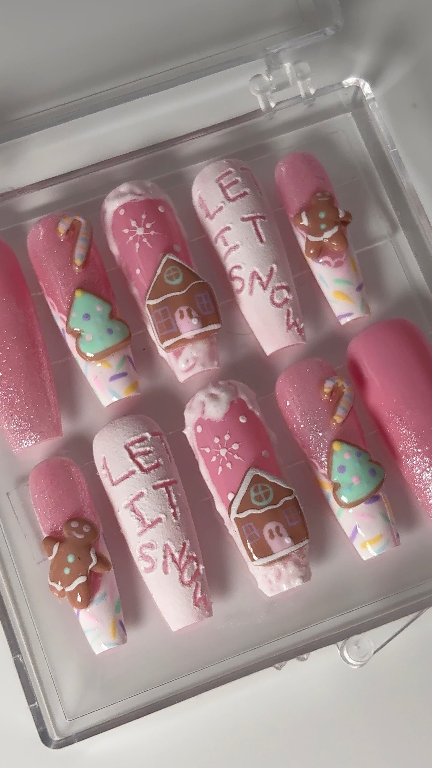 Sugar Plum Cottage Press Ons