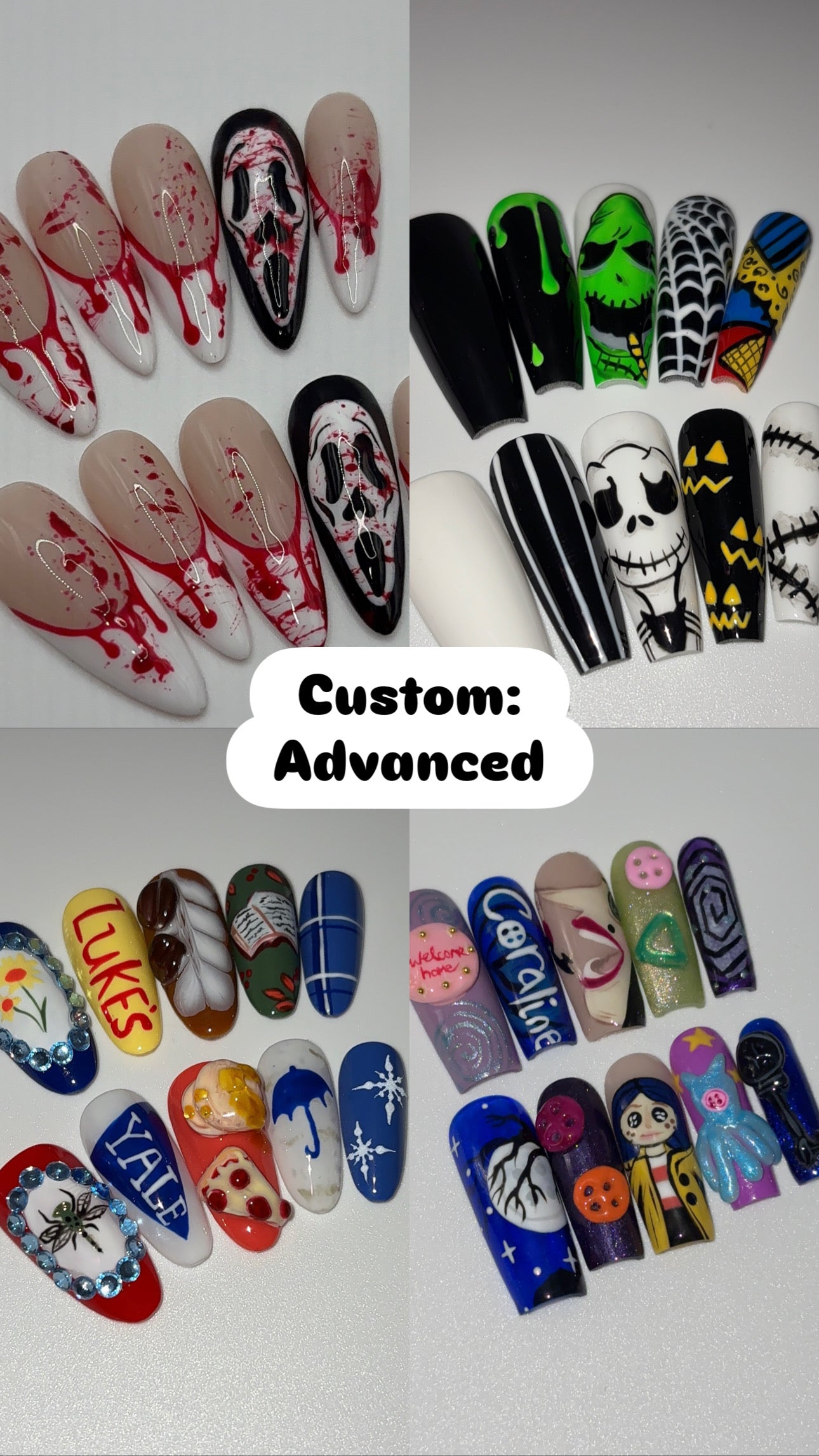 Advanced Custom Press Ons